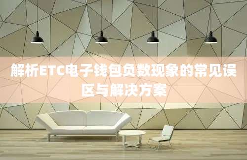 解析ETC电子钱包负数现象的常见误区与解决方案