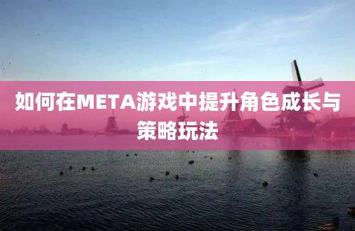 如何在META游戏中提升角色成长与策略玩法