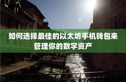 如何选择最佳的以太坊手机钱包来管理你的数字资产