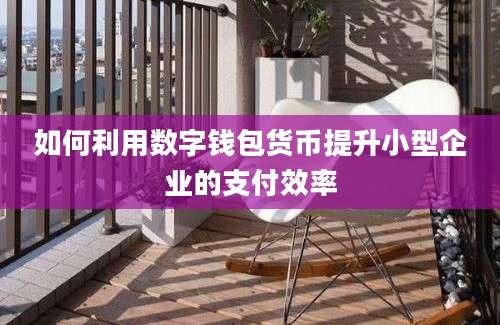 如何利用数字钱包货币提升小型企业的支付效率