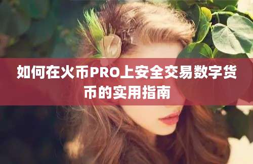 如何在火币PRO上安全交易数字货币的实用指南